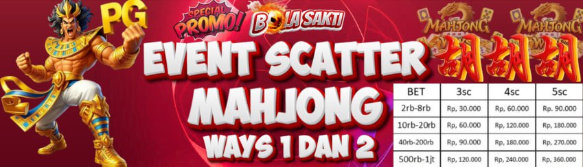 EVENT SCATTER MAHJONG WAYS 1 & 2
